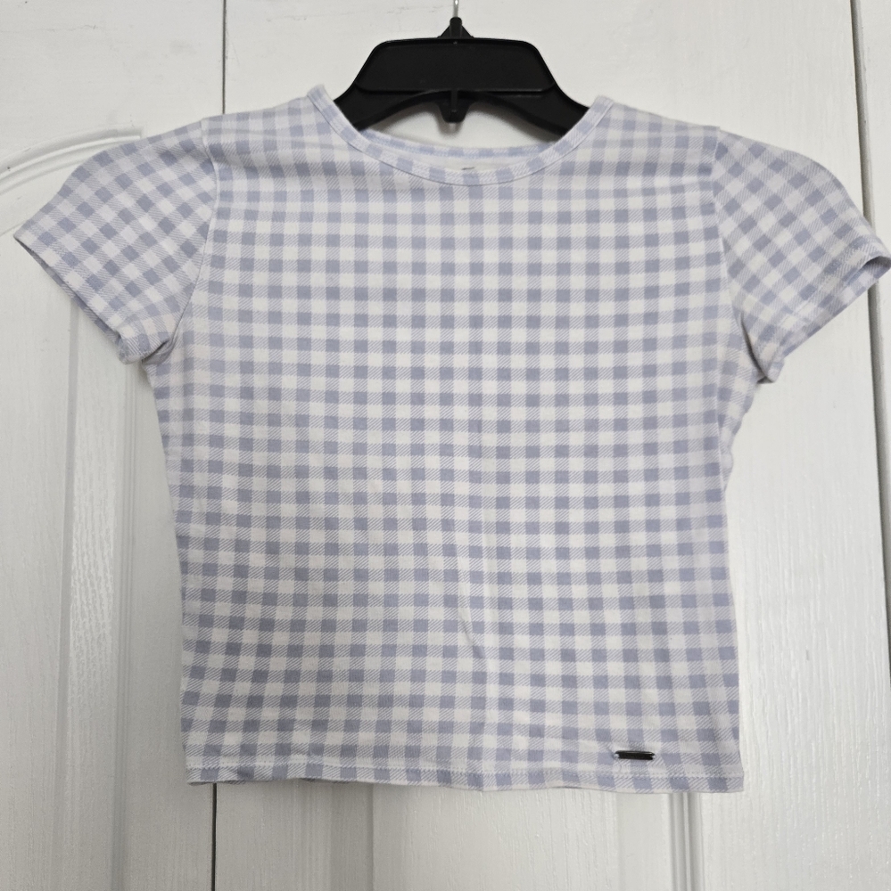 Hollister Gingham Tee